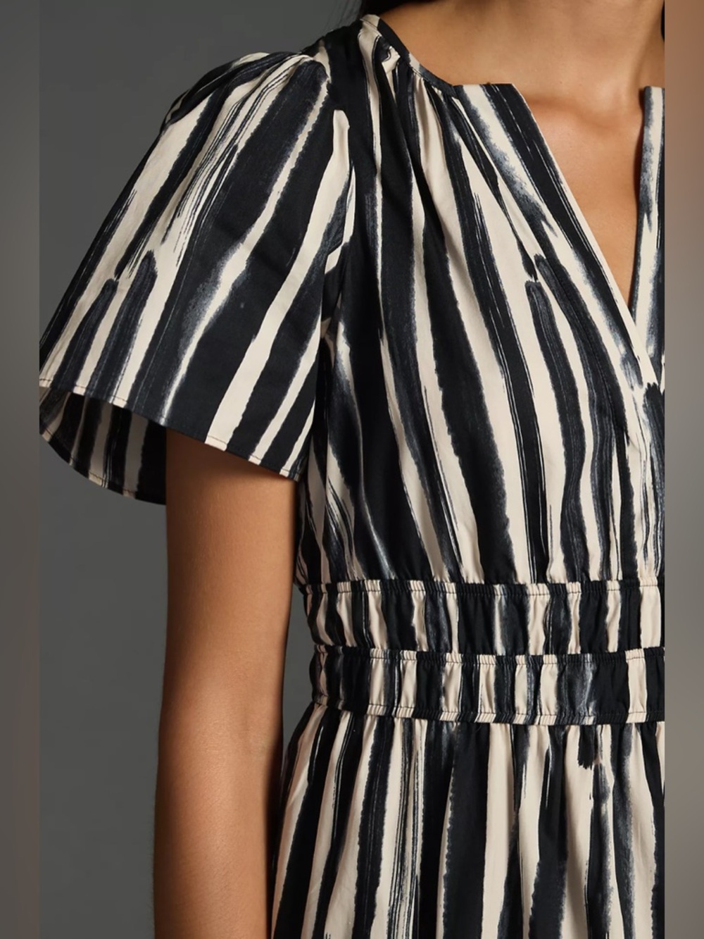 ANTHROPOLOGIE SOMERSET STRIPE PRINT MAXI DRESS ❤️❤️ - Picture 2 of 4